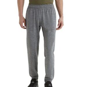 ICEBREAKER Merino Wool Shifter Jogger Pants in Heathered Gray - Men's Size L